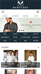 Mobile Screenshot of chefwear.kr
